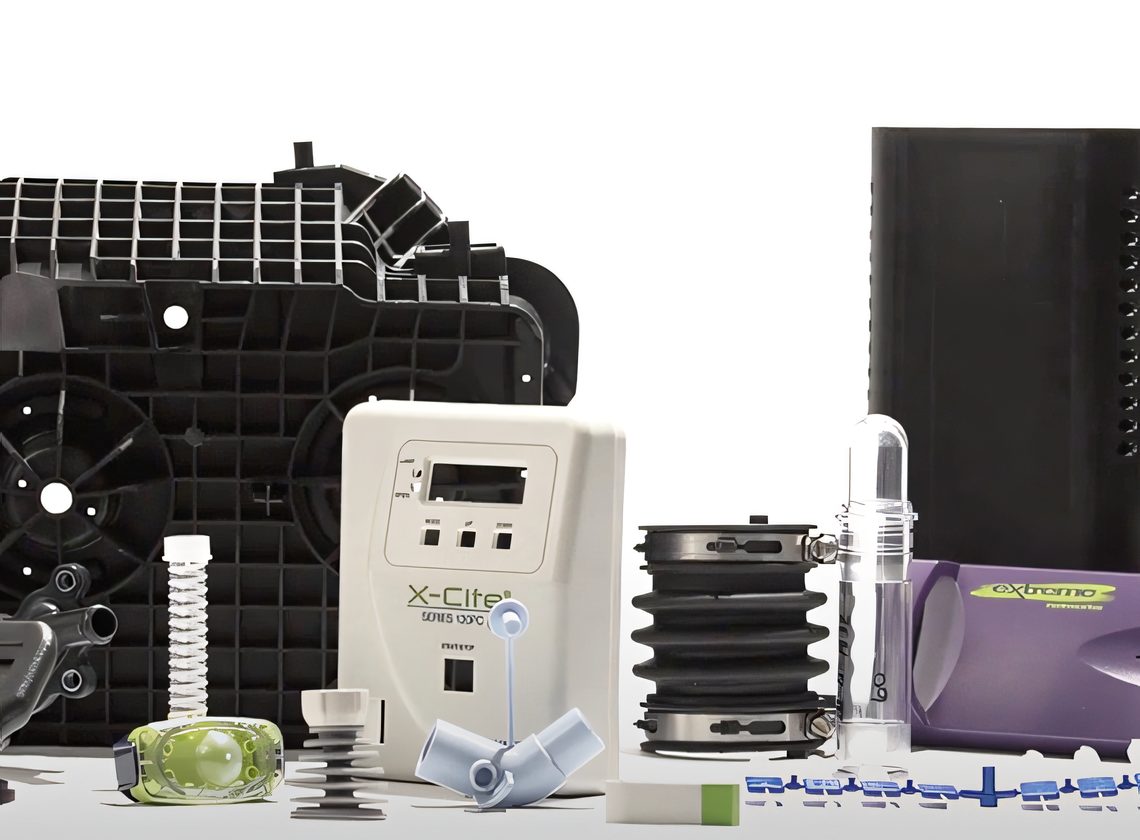 Molded plastic parts produced by Protoplast